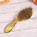 Double Sided Head Comb - Durable & Portable Hair Brush (Gold) | Ideal for Hairdressing - Buy Online on GoSupps.com