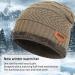 Aisprts Kids Winter Beanie Hat and Scarf Set - Knitted Thermal Fleece Lining - Khaki - Buy Online on GoSupps.com
