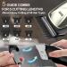 BIARCE Beard Trimmer for Men Adjustable Electric Hair Trimmer with 5 Limit Combs Hair Clippers Cordless Rechargeable Hair Trimmers Kit for Home Use Silver Model B - Buy Online on GoSupps.com