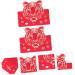 TEHAUX 2pcs 2022 Red Envelope Frosted Money Pouch Chinese Gift 2022 Hong Bao Lucky Money Envelopes Lovely Red Packet Li Xi Red 2022 Red Packet Wedding Red Packet See Supplies Fold Paper As Shown 17.8X14.8X1cm - Buy Online on GoSupps.com