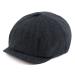 Pesaat Newsboy Caps for Toddler Boys Baby Kids Driver Cap Vintage Tweed Flat Pageboy Hats 2-5 Y 4-7 Years Navy
