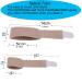 Reppkyh Finger Wrap Tape - 9 Pcs for Broken, Sprained, Fractured Finger - Finger Straps for Jammed, Swollen, Dislocated Joint - Nude - Buy Online on GoSupps.com