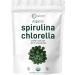 Organic Chlorella Spirulina Tablets, 3000mg Per Serving, 720 Counts, 4 Months Supply, 50/50 Blend Superfood, No Filler, No Additives, Cracked Cell Wall, Rich in Vegan Protein & Chlorophyll