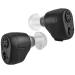 Digital - in-The-Canal (ITC) Pair of in Ear Devices Doctor Designed Personal for Adults and Enhancer Set (Black)