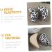 6 Pairs Sponge Toe Plug Inserts - Shoe Fillers for Loose Shoes - Leopard Print Half Pad for Perfect Fit - Buy Online on GoSupps.com