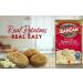 Idahoan Foods Buttery Homestyle Mashed Potatoes 4 oz Bag (Pack of 4) with By The Cup Swivel Spoon - Shop Now! - Buy Online on GoSupps.com