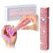 TAYE Handheld UV Nail Lamp UV Light for Gel Nails Portable Mini Nail Light Gel Nail Stickers for Fast Curing Gel Nail Polish USB Nail Dryer for Home DIY Manicure Nail Art (Pink Diamond)