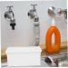 Didiseaon Organization Bucket Box Sheet laundry powder container Box High capacity Beads dispenser drum washing powder bucket Sundries Storage Bucket Organize the boxes laundry beads 16.8X11X7.5CM White - Buy Online on GoSupps.com