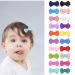 Qazuwa Mini Baby Hair Clips - 40 Piece Hair Jewelry for Girls & Toddlers | Adorable Hair Bows & Loops - Buy Online on GoSupps.com