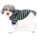 Zweitea Striped Hoodie for Small to Medium Dogs - Soft Yellow Sweatshirt & T-Shirt for Puppies - Buy Online on GoSupps.com