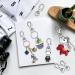 IPXEAD 100PCS Key Chain Clip Hooks  Swivel Clasps Lanyard Snap Hook  Keychain Hooks for Lanyard Key Rings Crafting silver Silver 1.4incnhes/100Pack - Buy Online on GoSupps.com
