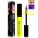 UV Glow Colored Mascara Volume and Length-1 Pcs Yellow Waterproof Mascara for Eyelashes Fast Dry Curling Non Clumping Mascara Long Lasting Smudgeproof for Halloween Party Stage Use Clubbing Makeup-01 01#Yellow