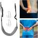 Esquirla Back Traction Belt Lumbar Traction Device Spinal Harness Hanging Spinal Decompression Patient Home Care Lumbar Traction Belt with Hook Grey - Buy Online on GoSupps.com