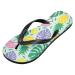 Mnsruu Tropical Palm Leaf Flip Flops - Pineapple & Flamingo Design for Home Hotel Spa & Travel | Stylish Comfort for Men & Women - Buy Online on GoSupps.com