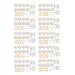 YUMIN 16 mm Stainless Steel Mirror Nail Screw Cap (80 Pieces)