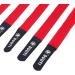 Buy Velcro Fastening Frame Bicycle Set - 5 Nylon Brackets with Fastener Tape for Pump & Flashlight (Red) - International Shipping Available - Buy Online on GoSupps.com