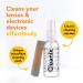 Alcohol Free Glasses Cleaner Kit With Microfiber Cloth - Eyeglass Cleaning Spray Bottle - Lens Cleaner in a Travel Kit - Also for Computer and Laptop Screens - Safe For All Lenses 60 ml (Pack of 1) - Buy Online on GoSupps.com