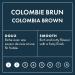 Virgin Hill Coffee - Organic Colombian Supremo Brown - Smooth Intensity & Mild Roast - One Kilo of High-Grade Arabica Coffee Beans - 1 kg / 2.2 lbs Whole Bean 2.2 lbs / 1 kg - Buy Online on GoSupps.com