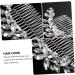 DOITOOL Bride Hair Comb 1pc Bridal Comb Bridal Rhinestone Headwear Hairpins Hair for Hair Claw Clips for Women Faux Buns Headwear for Women Tiara Hair Comb Accessories Alloy Bride Wedding - Buy Online on GoSupps.com