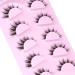 Vanssymunlin Cluster False Eyelashes Extension - 40 Pcs Individual Lash Clusters for DIY Manga Wispy Asian Wet Look - Buy Online on GoSupps.com