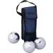 Engelhart Boule Bag for 3 Boules - Durable Carrying Handle Top Opening Size 23x8.5x3.5 cm Blue - Ideal for International Shipping - Buy Online on GoSupps.com