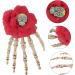 FRCOLOR Girls Hair Accessories Hair Clips for Girls Decor Hair Jewelry Gothic Hair Accessories Girls Hair Clips Halloween Party Hair Clips Women Hairpins Women's Ornaments Plastic Prom - Buy Online on GoSupps.com
