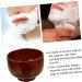 Fomiyes Wooden Razor Cleaning Bowl | Eco-Friendly Shaving Foam Container for Men & Kids - Buy Online on GoSupps.com