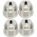 Amarine Made Pack of 4 Stainless Steel Cup Drink Holder for Marine Boat, RV, Camper - with Drain - Buy Online on GoSupps.com