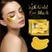 24k Gold Eye Mask 20 PC Gel Pads - Collagen & Hyaluronic Acid Under Eye Patches for Anti-Aging, Dark Circles, Puffiness & Wrinkles - Bulk Gifts for Women and Men - Buy Online on GoSupps.com
