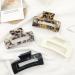 4PCS Large Hair Claw Clips - Big Acrylic Clips for Thick Hair - Tortoise Shell & Leopard Print - Non Slip Hair Accessories for Women and Girls - Buy Online on GoSupps.com