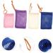 Healeved 16 Pcs Soap Bag Foaming Net Soap Saver Pouches Sisal Soap with Drawstrings Soap Nylon - Buy Online on GoSupps.com