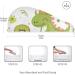 Green Dinosaurs Kiwi Fruit Hair Towel 2 Pack | Super Absorbent Quick Dry Hair Turbans for Women & Girls - Buy Online on GoSupps.com