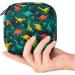 Shop Grunge Women's Napkin Storage Bag - Colorful Dinosaur Design | Portable Menstrual Cup & Bandage Organizer for First Period - Buy Online on GoSupps.com