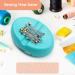 Coitak Magnetic Sewing Pincushion with 100 Plastic Head Pins - Green Magnetic Pins Holder for Sewing & Quilting - Buy Online on GoSupps.com