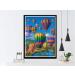 VAIIEYO 5D Diamond Painting Kit - Balloon River Full Drill Round Rhinestone Craft Canvas 12x16 - Buy Online on GoSupps.com