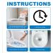 Toilet Active Oxygen Agent Splash Toilet Cleaner Foaming Powder Easy To Help You Solve In Toilet Cleaning Toilet Cleaner Foam Powder All Purpose Cleaning Powder Toilet Natural Toilet Cleaner - Buy Online on GoSupps.com