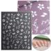 JMEOWIO Spring Flower Nail Art Stickers - 9 Sheets Colorful Floral Decals for Nail Design | Self-Adhesive Summer Nail Supplies - Buy Online on GoSupps.com