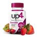 up4 Probiotic Gummies for Men and Women, Digestive and Immune Support with Prebiotics and Vitamin C, Gluten Free, Gelatin Free, Vegan, Non-GMO, 60 Count Adult Probiotic (60 Count)