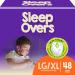SleepOvers by Cuties, Bedwetting Underwear for Girls and Boys, Large/X-Large 60-125 lbs, 48 Count Large/X-Large (Pack of 48)