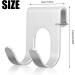 Ruggito 4-Piece Stainless Steel Razor Holder Hooks - Self-Adhesive Waterproof Multi-Purpose Bathroom & Kitchen Organizer - No Drilling Required - Buy Online on GoSupps.com