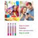 MSDADA Hair Chalk Pens - 12 Color Temporary Hair Dye for Kids - Washable Hair Color for Girls - Perfect Birthday & Christmas Gift for Girls - Blue, Purple, Pink, Red, Green & Yellow - Buy Online on GoSupps.com