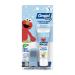 Orajel Baby Elmo Tooth & Gum Cleanser Fluoride-Free  1 Finger brush  1 Toothpaste 1oz  1 Pediatrician Recommended Fluoride-Free Toothpaste*