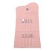 Nail Drill Bits Holder 16 Holes Pink PU Nail Drill Bits Storage Bag Portable for Home and Salon Suitable for Nail Art Enthusiasts and Professionals