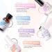 Gellen Gel Nail Polish Kit with UV Light - 8 Colors Set + 504pcs Coffin Nail Tips, Glue, Dryer, Base & Top Coat - Nail Art Manicure Set for Easter & Winter - Rose - Buy Online on GoSupps.com