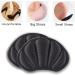 Jinpojun 3 Pairs Heel Cushion Pads Inserts | Self-Adhesive Foot Cushions for Men and Women | Prevent Grind Feet | Black - Buy Online on GoSupps.com