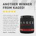 Kaged Muscle Amino Synergy Vegan BCAA + EAA Powder - Raspberry Lemonade with Coconut Water | 30 Servings with Caffeine - Buy Online on GoSupps.com