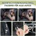 Eyin Dog Harness with Seat Belt | Adjustable Breathable Car Safety Harness (Black XXS) - 2 Carabiner Hooks & Buckle for Secure Travel - Buy Online on GoSupps.com