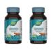 Nature's Way Premium Extract Cinnamon Standardized to 8% Flavonoids 60 Vcaps (Pack of 2)