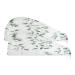 Branch and Leaves Dry Hair Cap 2 Piece Quick Drying Towel Set with Button Headband Super Absorbent Soft & Comfortable