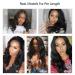 18 Inch Body Wave Lace Front Human Hair Wig for Black Women - Pre Plucked with Baby Hair - Natural Color - 150% Density - Brazilian Hair (1 Pack) - Buy Online on GoSupps.com